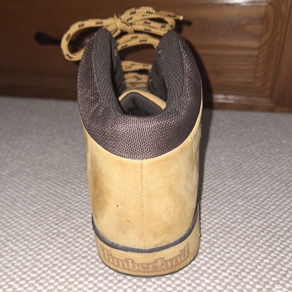 Timberland Men's Tan Hiking Boots In A Size 7M. Wotk, Hiking, Camping, Outdoor. - Picture 10 of 13